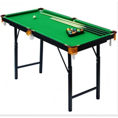 1.4M brand Pool Game Table Includes Brush for Kids folding Mini Billiard Table